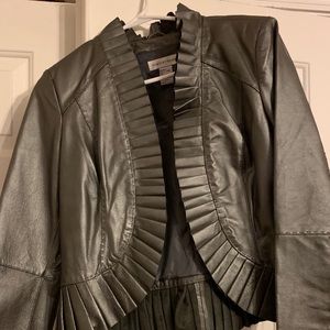 New Short Leather Jacket.